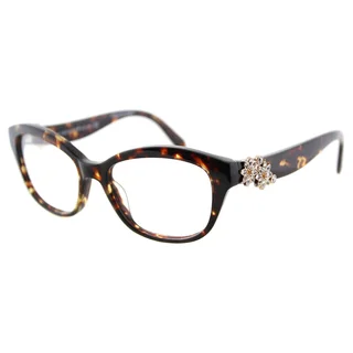 Kate Spade KS Amelina Z61 Havana Plastic Rectangle Eyeglasses 51mm