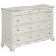 Naples White Dresser and Optional Mirror by Home Styles