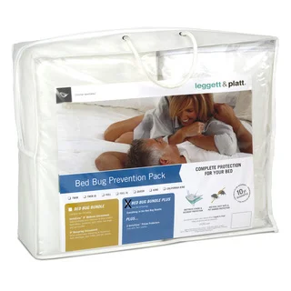 Fashion Bed Group Bed Bug Prevention Pack + (Plus) with InvisiCase Pillow Protector and 9-inch Bed Encasement Bundle
