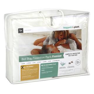 Fashion Bed Group Premium Bed Bug Prevention Pack with InvisiCase Easy Zip Mattress and Box Spring Encasement Bundle