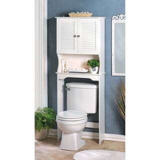Olympia White Bathroom Storage Cabinet