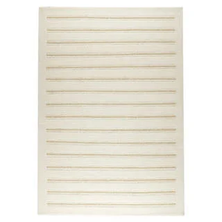M.A.Trading Hand-Knotted Indo Chicago White Rug (9'x12')
