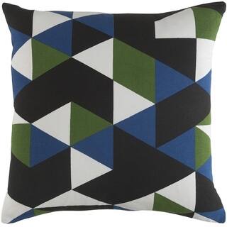 Decorative 18-inch Creek Down or Polyester Filled Throw Pillow