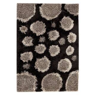M.A.Trading Hand-Tufted Indo Pebbles Grey/ Black Rug (7'10 x 9'10)