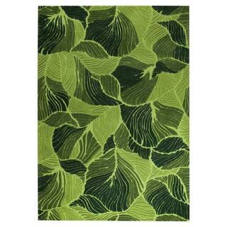 M.A.Trading Hand-Tufted Indo Oasis Green Rug (7'10 x 9'10)