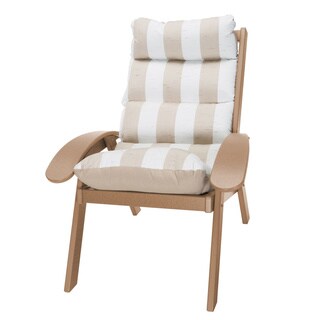 Coastal Cushion Cedar Chair