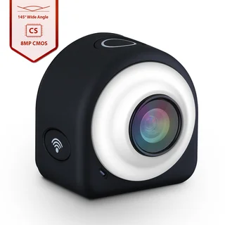 Mini Lifestyle Action Black Camera Upgraded Version with 8 Mega Pixel COMS Image Sensor by VicTsing