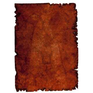 M.A.Trading Hand-tufted Indo Jalwa 2 Rust Rug (7'10 x 9'10)