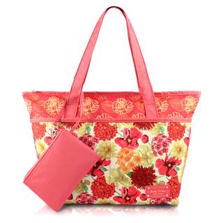 Jacki Design Miss Cherie 2-piece Tote and Accessorie Bag Set