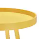 Marcella Paint-dipped Round Spindle Tray-top Side Table iNSPIRE Q Modern - Thumbnail 14