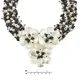 Handmade Floral Mother of Pearl and Pearl Daisy Necklace (Thailand) - Thumbnail 3