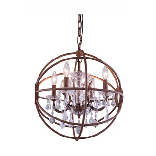 Bombay Durham Collection Rustic Intent Gyro Pendant Lamp
