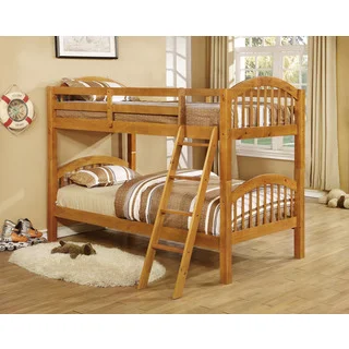 Twin Wood Bunk Bed