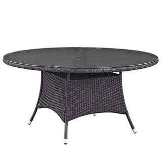 Gather 59" Round Outdoor Patio Dining Table