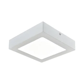 Alico Warwick Medium 1-light Square LED Flush Mount in Matte White