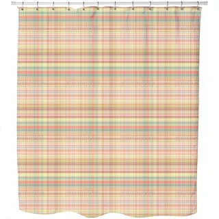 Multicolor Weave Shower Curtain
