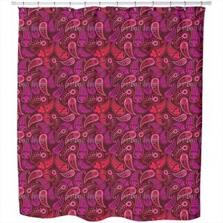 Lovely Paisley Shower Curtain
