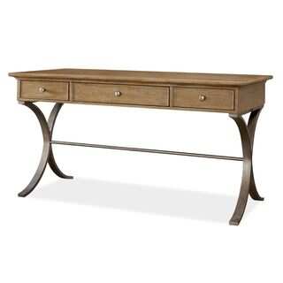 Moderne Muse Writing Desk in Bisque Finish