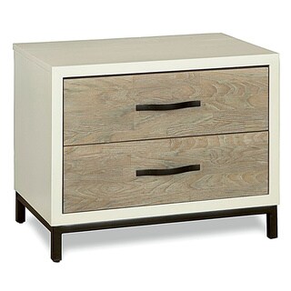 Spencer Bedroom Nightstand in Parchment Finish