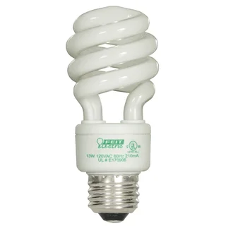 Feit Electric ESL13T/D/4 13 Watt Daylight Mini Twist Light Bulbs 4-count