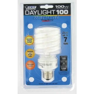 Feit Electric BPESL23TM/D 23 Watt Daylight 100 CFL Spiral Bulb
