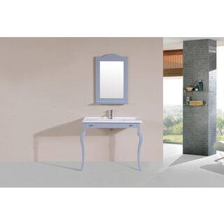 40-inch Marina Grey Single Traditional ADA Vanity with Integrated Sink