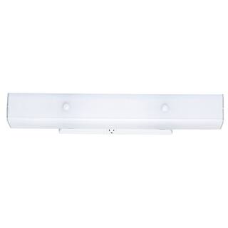 Westinghouse 6642400 4.25" X 24" White Four-Light Interior Wall Fixture