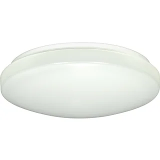 1-Light 11-inch Flush Mounted LED Light Fixture - White Finish - 277V