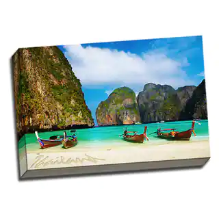 Thailand Traveler Collection Printed on Framed Ready to Hang Canvas