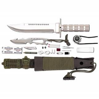 Deluxe Survival Combat Knife Set 12-piece by Maxam