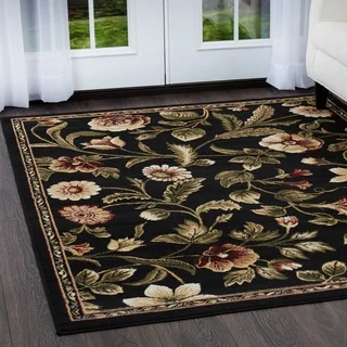 Home Dynamix Optimum Collection Contemporary Beige-Brown Area Rug (7'8 x 10'4)