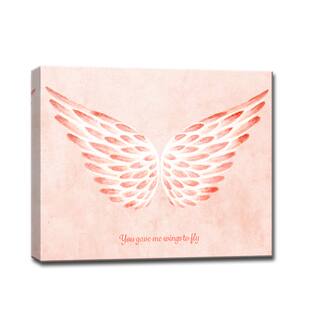 Ready2HangArt 'You gave me Wings to Fly II' Wrapped Canvas Art