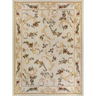Home Dynamix Optimum Collection Contemporary Beige Accent Rug (21" X 35")