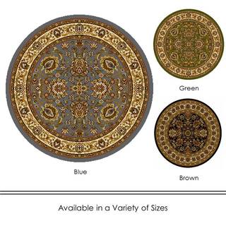 Home Dynamix Royalty Collection Traditional Round Area Rug (39")