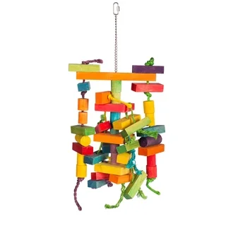 Prevue Pet Products 60947 Bodacious Bites Building Maze Bird Toy
