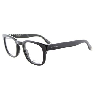 Givenchy GV 0006 807 Studed Black Plastic Square 49mm Eyeglasses