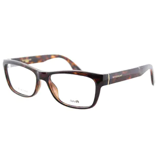 Givenchy GV 0003 LSD Havana Plastic Rectangle 52mm Eyeglasses