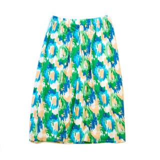 Girls' Full Length Printed Maxi Skirt