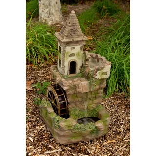35-inch Castle Tiered Fountain