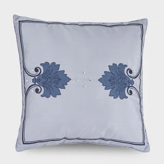 Downton Abbey Aristocrat Silver Square long Decorative Throw Pillow