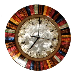 Multicolor Metal Art Clock (Philippines)