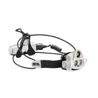 PETZL E36AHR Nao 2 Headlamp (Light Gray with Black Headband)
