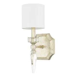 Capital Lighting Olivia Collection 1-light Winter Gold Wall Sconce