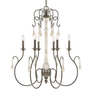 Capital Lighting Vineyard Collection 6-light French Country Chandelier