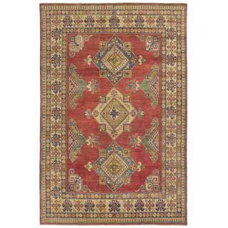 Ecarpetgallery Hand-knotted Finest Gazni Red Wool Rug (6'11 x 10'5)