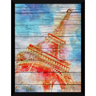 A Place In Paris Giclee Wood Wall Decor