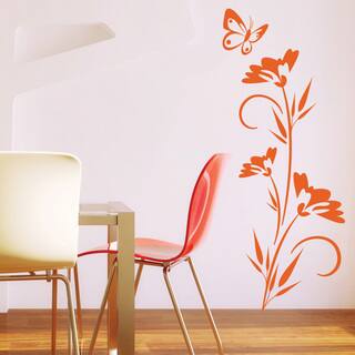 Lonely Butterfly Wall Decal Vinyl Art Home Decor