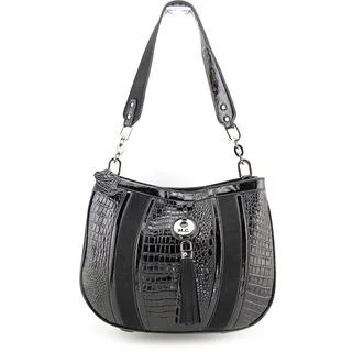 Madi Claire Women's 'Patty' Leather Handbags