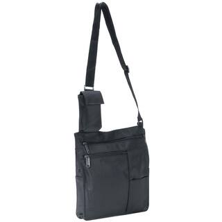 Goodhope Black Slim Lightweight Body Wear Messenger Bag