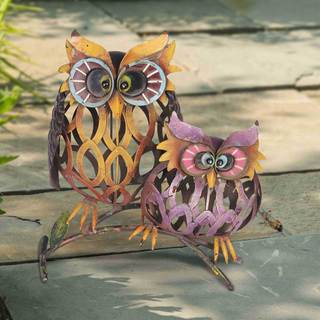 Sunjoy Two Whimsical Owls